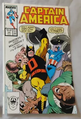 Buy Captain America 328 VF/NM - 1st D-Man Marvel (1987) • 4.05£
