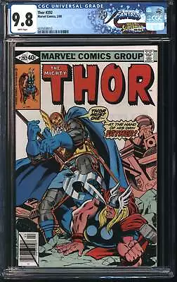 Buy Marvel Comics Thor 292 2/80 FANTAST CGC 9.8 White Pages • 128.14£