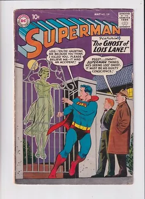 Buy Superman (1939) # 129 (4.0-VG) (1029660) 1st Lori Lemaris 1959 • 72£