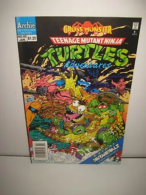 Buy Teenage Mutant Ninja Turtles Adventures #52 Newsstand Archie Comics 1994 • 11.61£