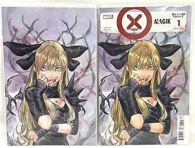 Buy X-men Blood Hunt Magik #1 Peach Momoko Virgin &retail Variant /w Coa Limited 600 • 73.77£