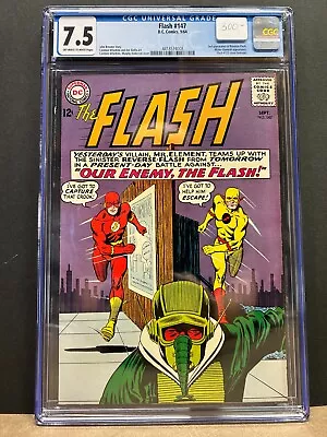 Buy Flash #147  Cgc  7.5   OW To White Pages   2nd Appearance Reverse-Flash • 232.97£