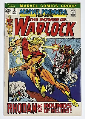 Buy Marvel Premiere #2 - 1972 - Fn+ - Warlock Appearance - Bronze Age - Marvel • 19.42£