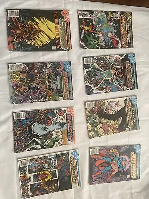 Buy CRISIS ON INFINITE EARTHS Lot - 1-3 7-11 (DC, 1985) - Superman, Flash Lot 8 • 27.18£