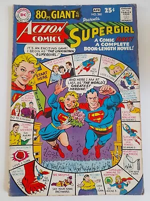 Buy Action Comics #360 Apr 1968 Good/VGC 3.0 Giant-Size Issue Featuring Supergirl • 19.99£