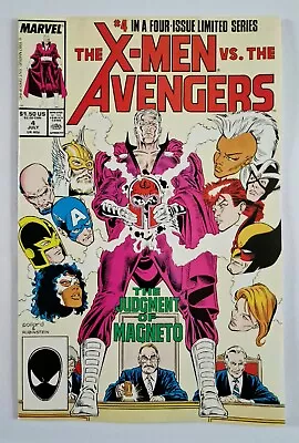 Buy X-Men Vs. The Avengers 4 Comic / Marvel 1987 / Very High Grade • 9.99£