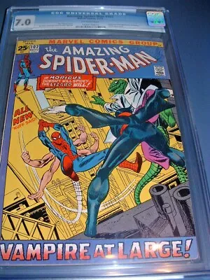 Buy Amazing Spider-man 102 Cgc 7.0 O/w 11/77 Origin & 2nd Morbius Movie Key • 271.81£