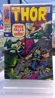 Buy The Mighty Thor #149 2nd Appearance Of Wrecker Marvel Comics 1967 • 11.77£