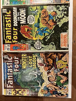 Buy Fantastic Four 7 Issue Lot  #97-#103 April-October 1970 • 27.17£