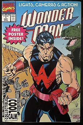 Buy Marvel Comics Wonder Man #1 1991 With Free Poster 1st Ongoing Series NM • 10.99£