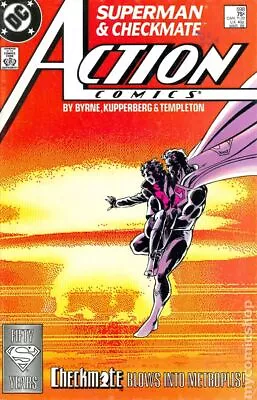 Buy Action Comics #598 FN+ 6.5 1988 Stock Image 1st App. Checkmate • 3.18£