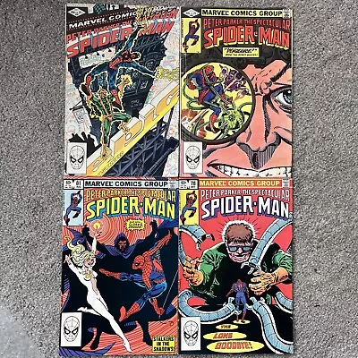 Buy Peter Parker Spectacular Spider-Man  66 68 78 81 Marvel 1982/83 • 7.89£
