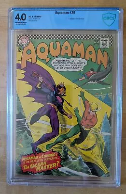 Buy Aquaman #29 CBCS 4.0 (1966) Origin & 1st Appearance Of Ocean Master (CG01) • 77.66£