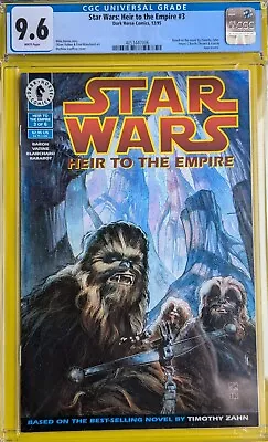 Buy Star Wars Heir To The Empire #3 CGC 9.6 1995 Thrawn, Jonas C'Baoth, & Karrde App • 65£
