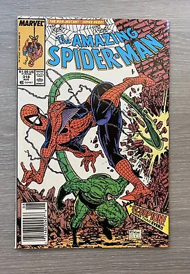 Buy Amazing Spider-Man #318 NM Classic McFarlane Cover NEWSSTAND (1989) Marvel Comic • 7.77£