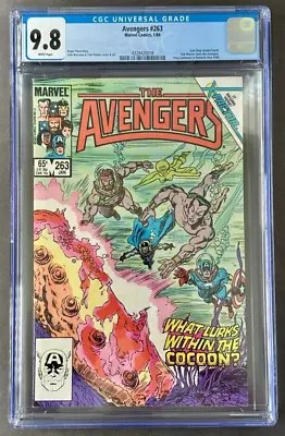 Buy Avengers #263 Cgc 9.8 Wp Nm/m Marvel 1986 Jean Grey Cocoon Found Namor Joins 🪐 • 128.14£