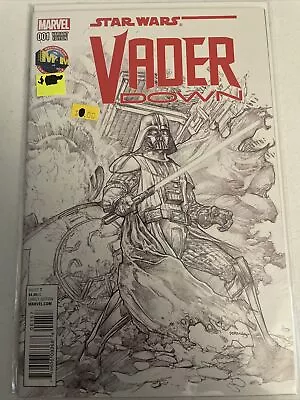 Buy Star Wars: Vader Down #1 Marvel Comics Dorman Sketch Cvr • 11.64£