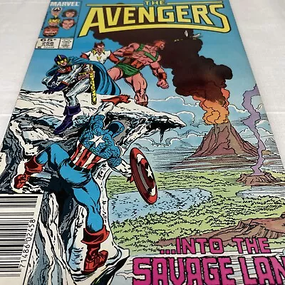 Buy Avengers #256 NEWSSTAND (1985) John Buscema Stern Starfox Savage Land Mid Grade • 2.45£