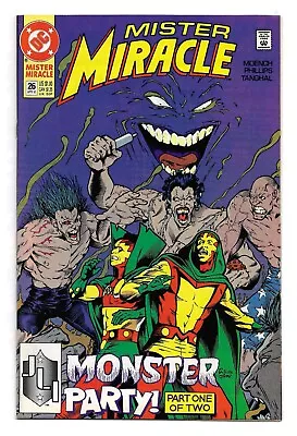 Buy Mister Miracle #26 : NM- :  Food For Villainy  • 1.85£