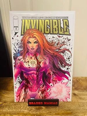 Buy Invincible #2 Atom Eve Gold Foil Variant. LTD To 150 • 364.95£