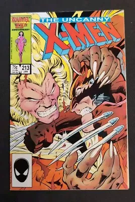 Buy The Uncanny X-Men #213 1987  Near Mint 1st Cameo Mr. Sinister Marvel Comics  • 13.98£