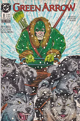 Buy Green Arrow #8 (1988) DC Comics, High Grade • 1.77£