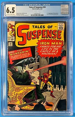 Buy Key Issue First Appearance Of The Mandarin, Tales Of Suspense #50 • 309.87£