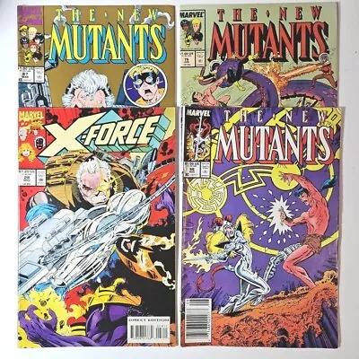 Buy 1988-90 The New Mutants #66, 76 & 87  X-FORCE #28 Cable Marvel Comics Spyder  • 10.21£