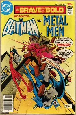 Buy Brave And The Bold #135-1977 Fn- 5.5 Jim Aparo Batman Metal Men • 38.82£