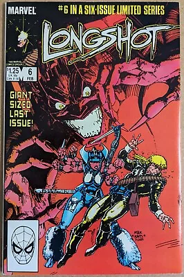 Buy Longshot #6 (1986) - Marvel Comic - 1st Cover Appearance Of Mojo - Arthur Adams • 3.88£