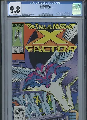 Buy X-Factor #24 1988 CGC 9.8 (1st App Of Archangel) • 128.14£