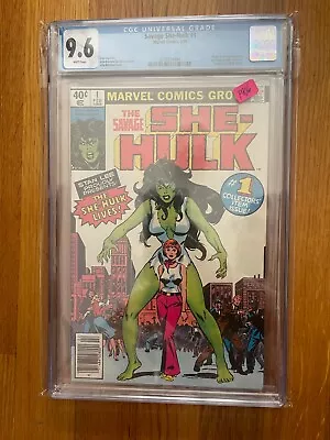 Buy Savage SHE-HULK #1 CGC 9.6 Marvel Comics 1980 Origin & 1st App (HULK) • 155.31£