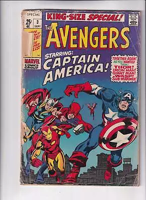 Buy Avengers Annual #3 (FRONT COVERS DETACHED) • 9.95£