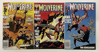 Buy Wolverine; Vol 2 #35, 36 & 37 (3 Issues). Jan-mar 1991. Marvel. Vf. Larry Hama! • 25£