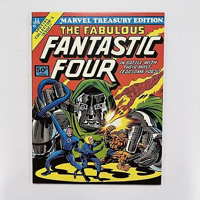 Buy Marvel Treasury Edition #11 Fantastic Four 1976 VF/NM Pence Copy • 54£