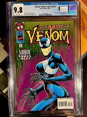 Buy Venom Sinner Takes All #3 CGC 9.8 1st App 'She-Venom' • 163.09£