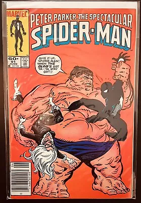 Buy PETER PARKER : THE SPECTACULAR SPIDERMAN #91 - Marvel Comics (NEWSSTAND) 1984 • 13.97£