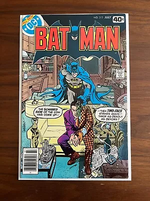 Buy Batman #313 DC Major Key Issue 1st. App. Tim Fox Bronze Age High Grade Raw Comic • 62.13£