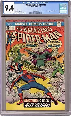 Buy Amazing Spider-Man #141 CGC 9.4 1975 2031036009 • 147.56£