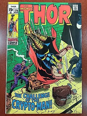 Buy Thor #174..1970.. 1st Crypto-Man.. • 14.74£
