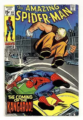 Buy Amazing Spider-Man #81 VG- 3.5 1970 • 45.82£