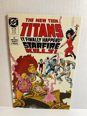 Buy The New Teen Titans Comic Book (Issue #36) 1st Appearance Of Wildbeest😍 • 11.65£