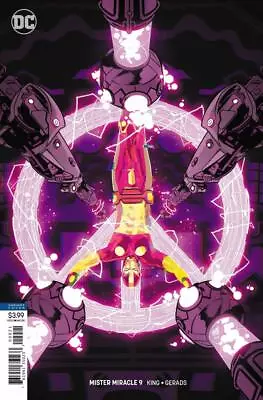 Buy Mister Miracle #9B Gerads Variant, NM 9.4,1st Print,2018 Flat Rate Ship-Use Cart • 3.87£