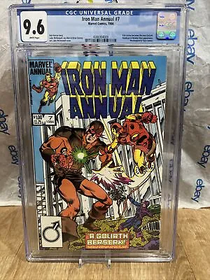 Buy Iron Man Annual #7 Vol. 1 High Grade 1st App Marvel Annual Book Cm24-230 • 42.71£