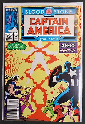 Buy Captain America #362 Blood Stone Hunt - Marvel Comics -- Nov. 1989 (Bag & Board) • 4.67£