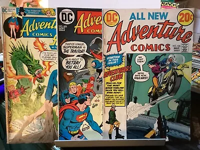 Buy Adventure Comics #418 423 426 Dc 1972-73 Supergirl Bronze Age • 19.44£