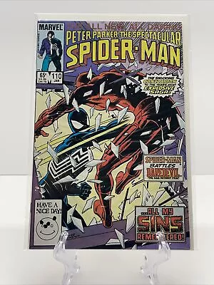 Buy Peter Parker The Spectacular Spider-Man #110 Jan. 1985 • 6.21£