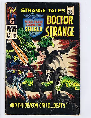 Buy Strange Tales #163 Marvel 1967 And The Dragon Cried... Death ! • 23.30£