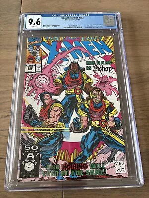 Buy Uncanny X-Men #282 CGC 9.6 White Pages 1991 1st App Bishop Marvel KEY '97 1997 • 100.18£