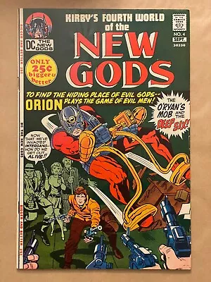 Buy New Gods #4 DC 1971 Jack Kirby Darkseid First Esak Orion Origin VF • 13.98£